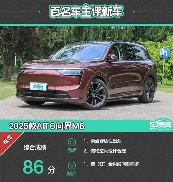 百名车主评新车：2025款AITO问界M8