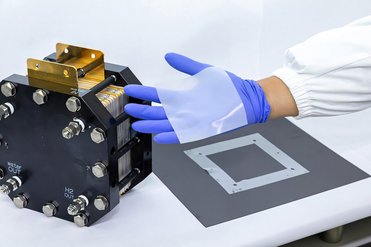 KRICT发明采用氮化硼纳米片的新型垫片 可提高氢燃料电池的安全性